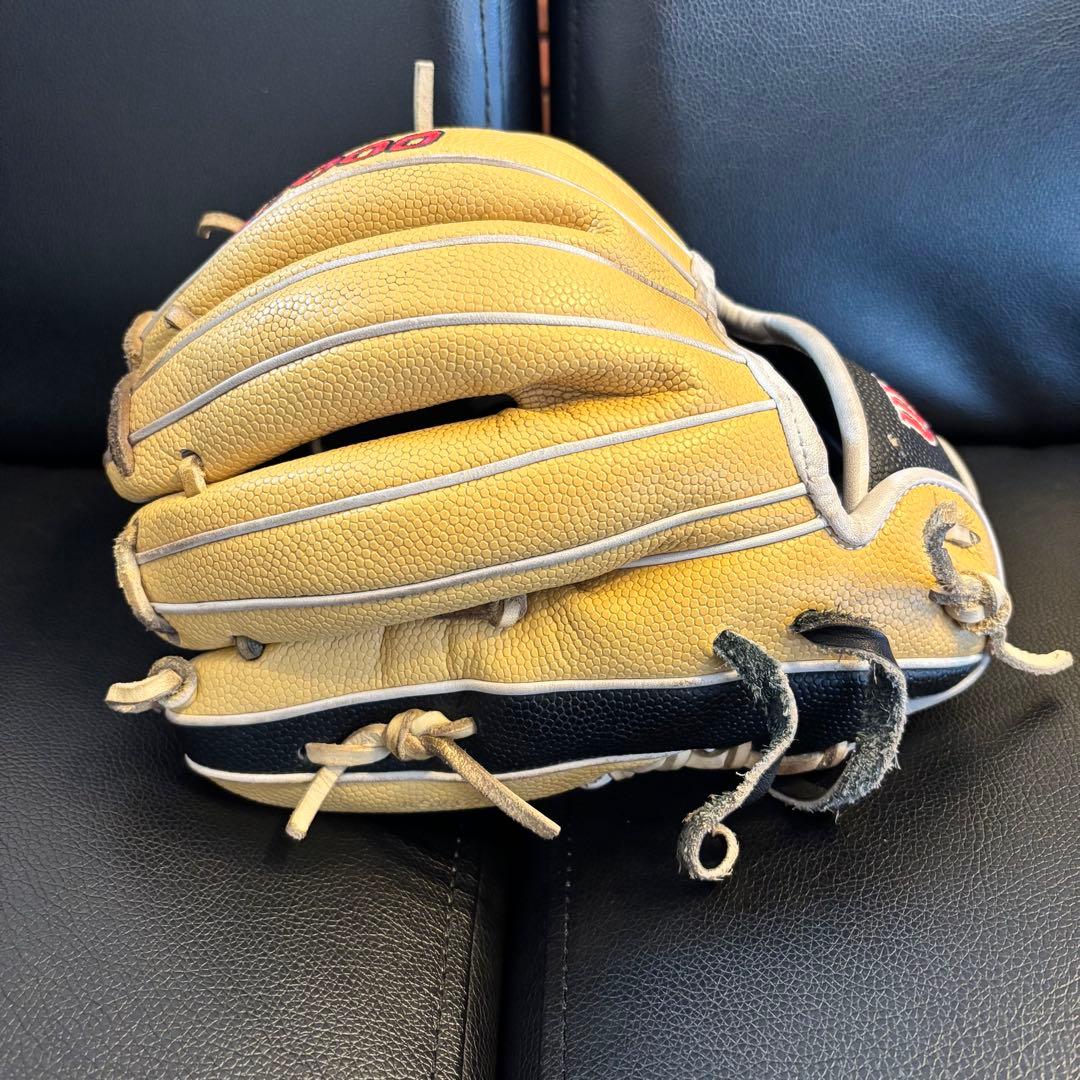柴田竜拓に憧れる　Wilson 硬式グローブ A2000 DP15 ペドロイア