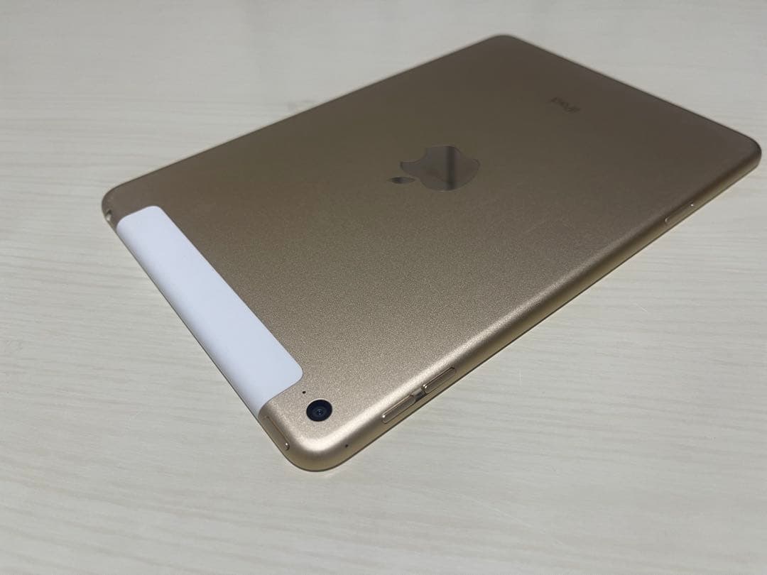 iPad mini4 128GB Wi-Fi+Cellular ゴールド