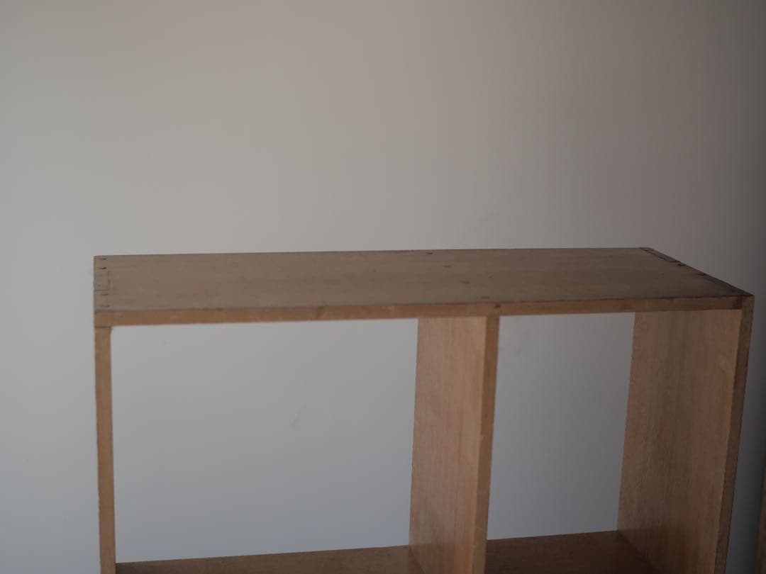 マス目棚　棚　収納　ラック　本棚　古家具　古道具　アンティーク　昭和レトロ