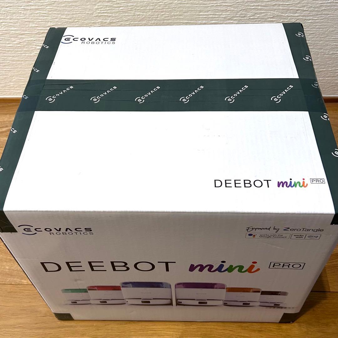 【新品未開封】エコバックス DEEBOT mini ロボット掃除機 水拭き両用