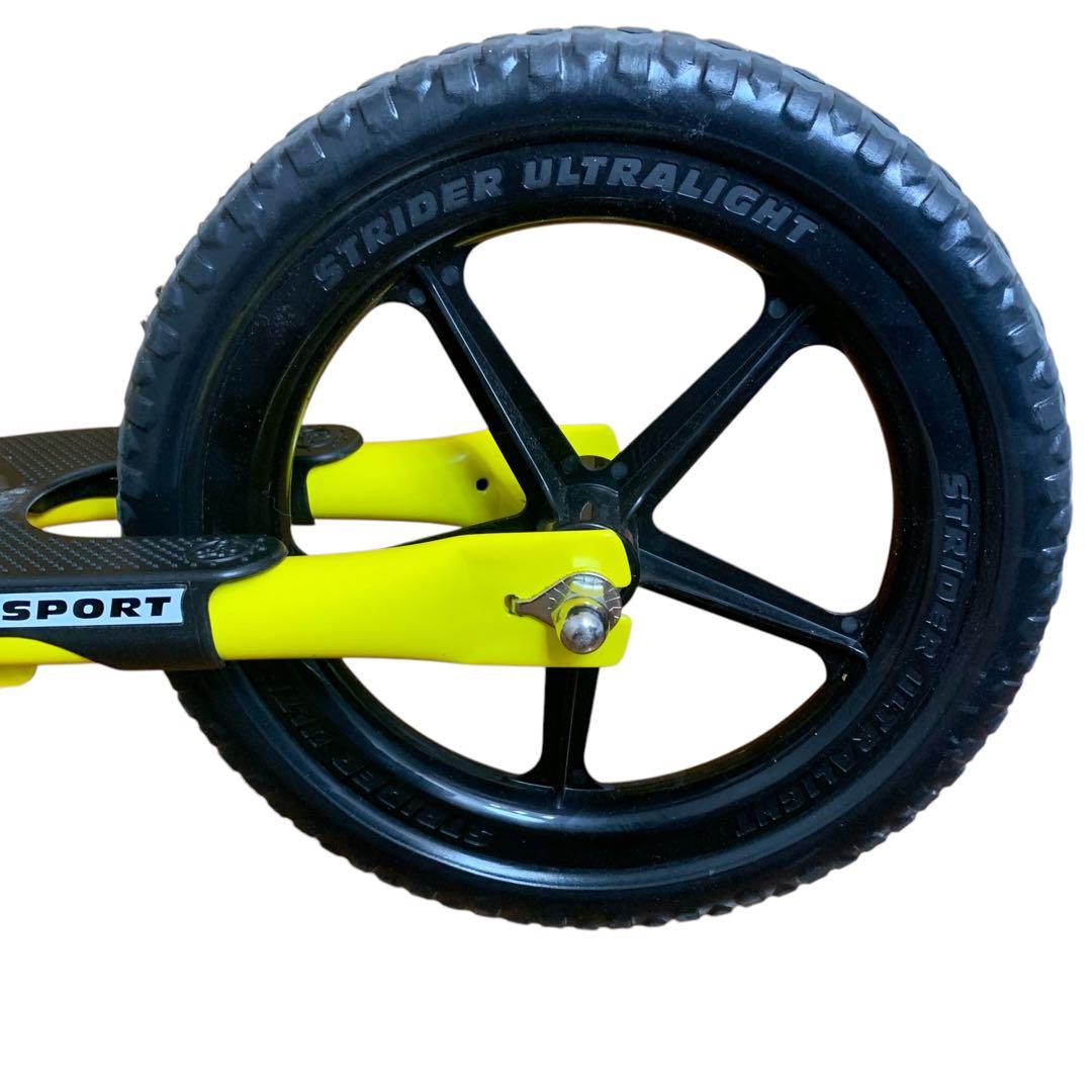 【美品】STRIDER ストライダー 12 スポーツ イエロー