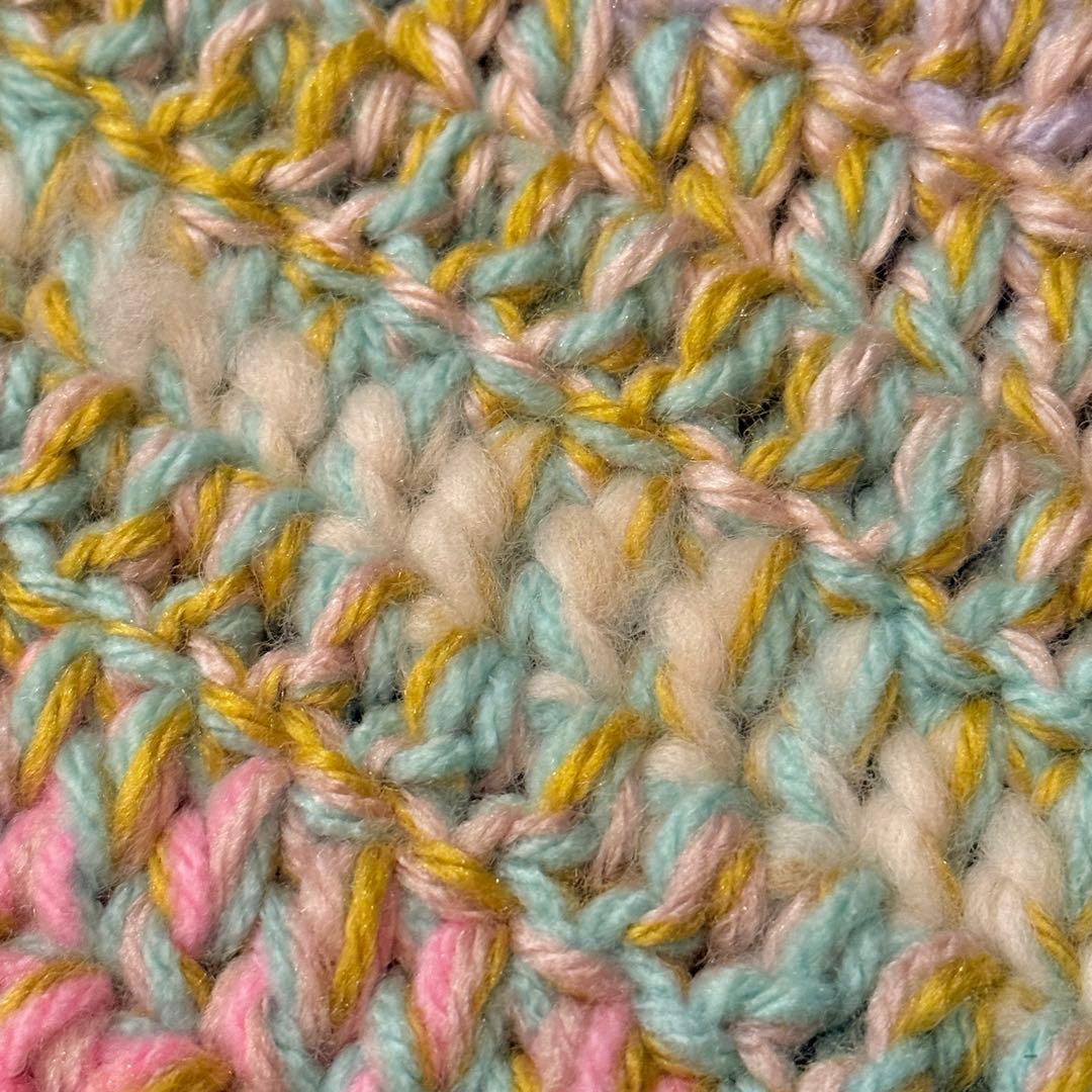 ラグ・カーペット Wool granny rug blanket sunshine