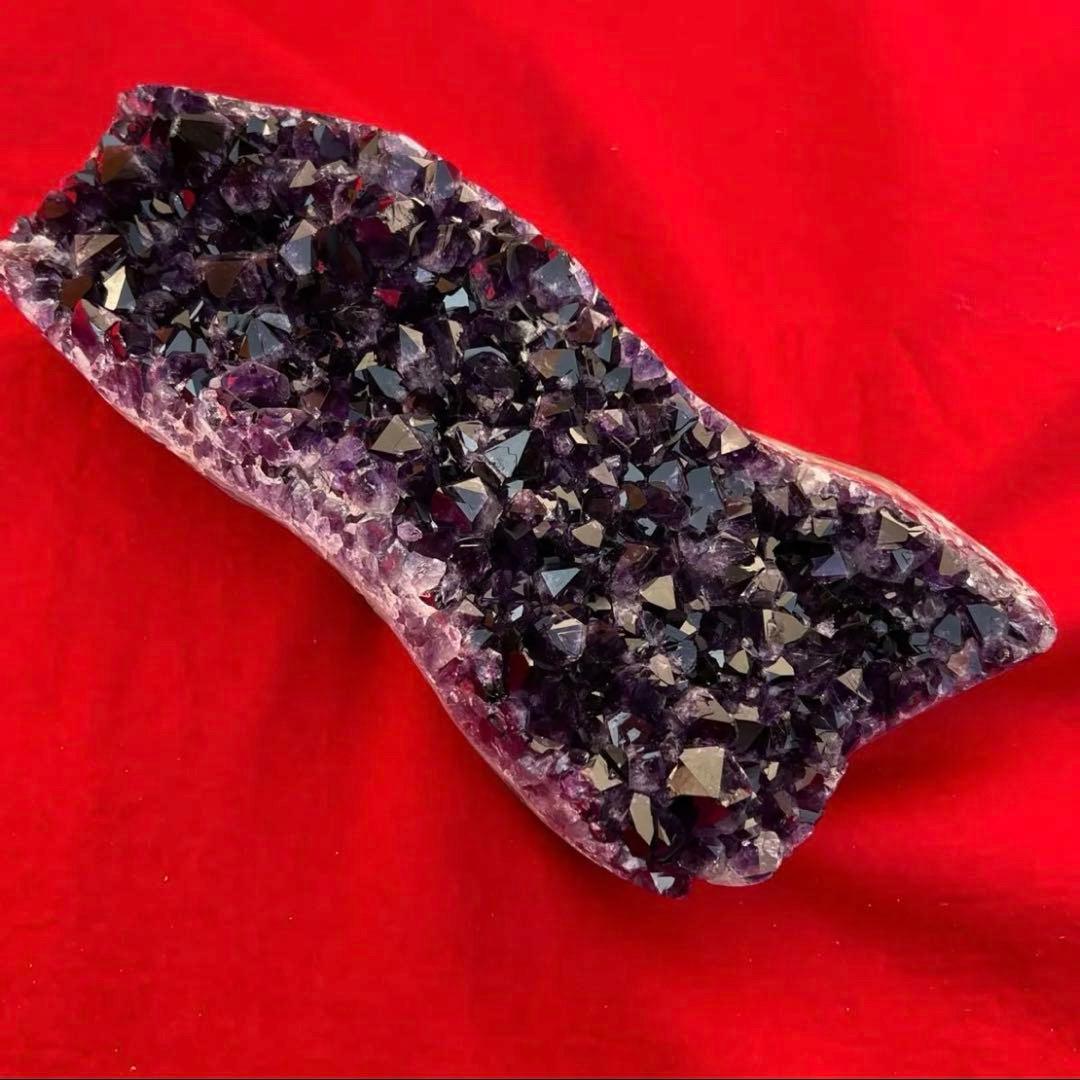 ☆究極クオリティ 超絶神々しい輝き☆最高級 ウルグアイ産 アメジストクラスター