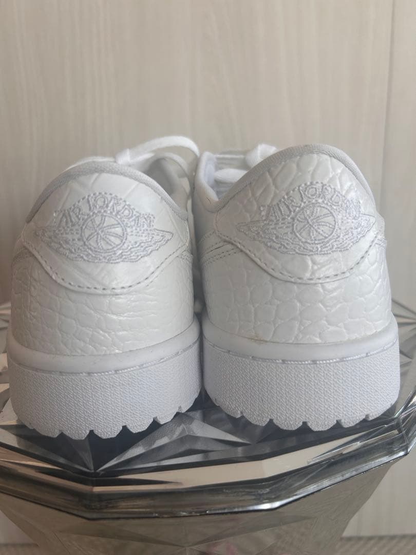 NIKE AIR JORDAN 1 LOW GOLF white 27センチ