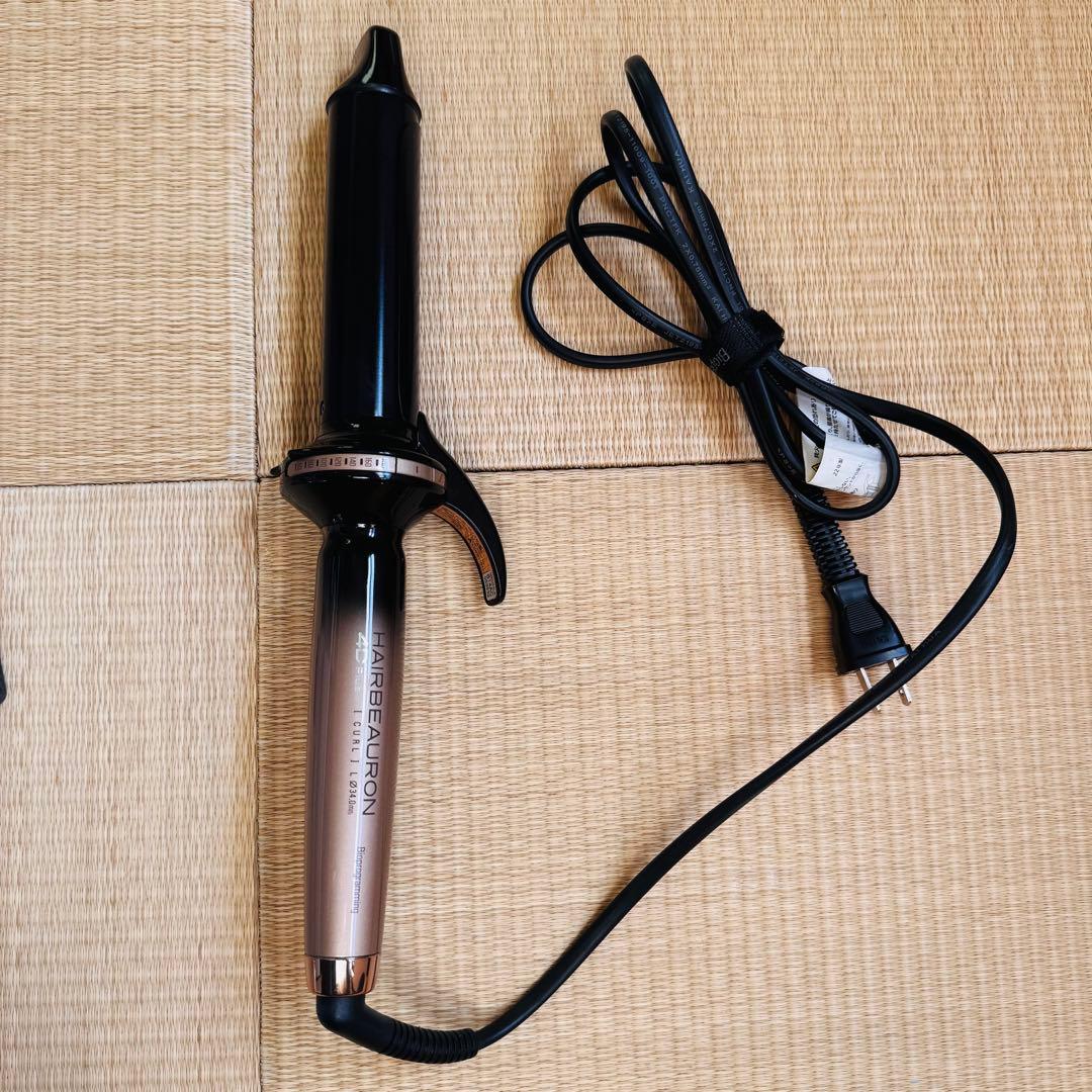 みっちゃん様【美品】ヘアビューロン 4D Plus カールアイロン 34mm｜