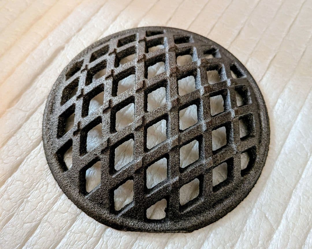 【極上品/新品】太成工業 能登 七輪 バーベキューコンロ（大）新型環付 網付