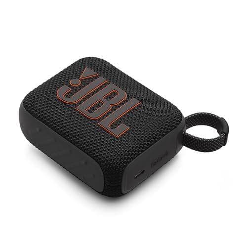 JBL GO4 Bluetoothスピーカー USB C充電/IP67防塵防水*