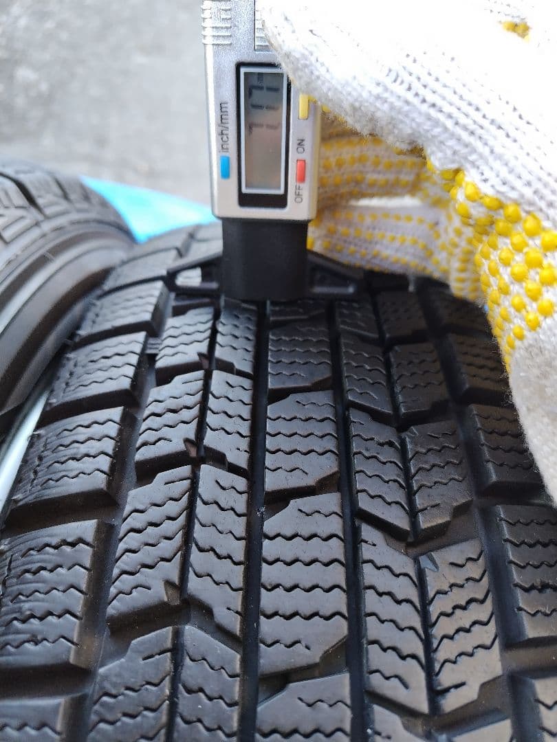 165/65R14【2/2】スタッドレスタイヤ、スチールホイール付、2本分割