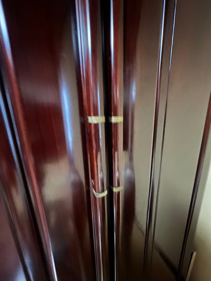 府中家具　最高級洋ダンス　3枚扉　桐　家具