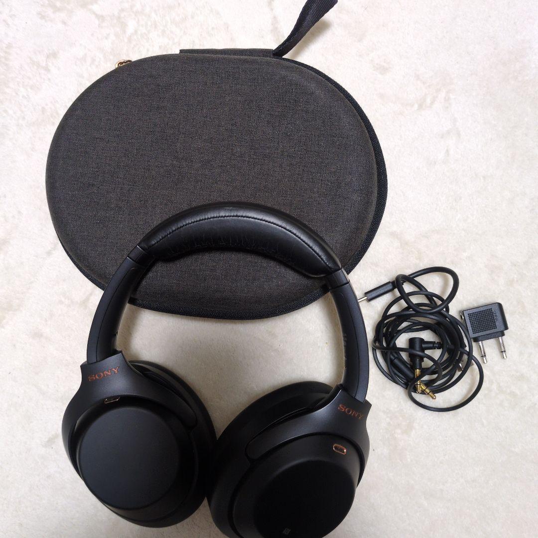 SONY　WH-1000XM3（B）ワイヤレスヘッドホン