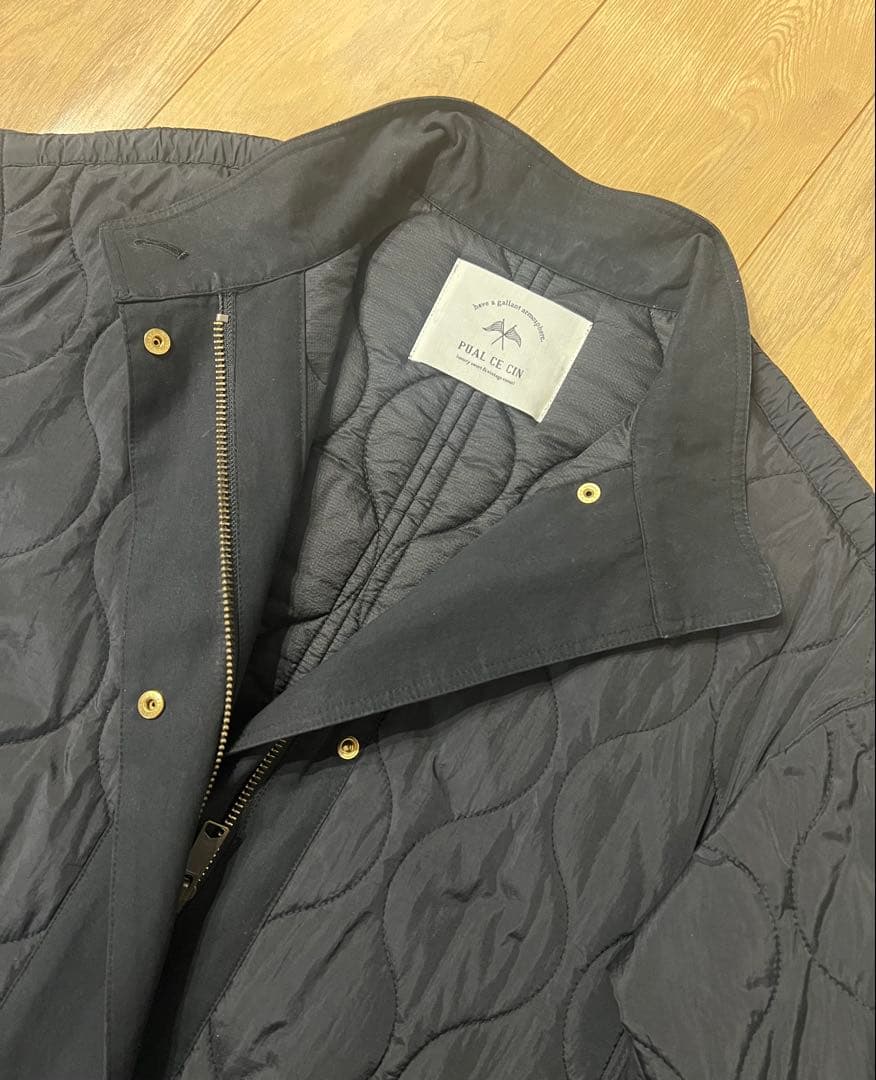 ＊ pual ce cin ＊ 異素材MIXモッズコート