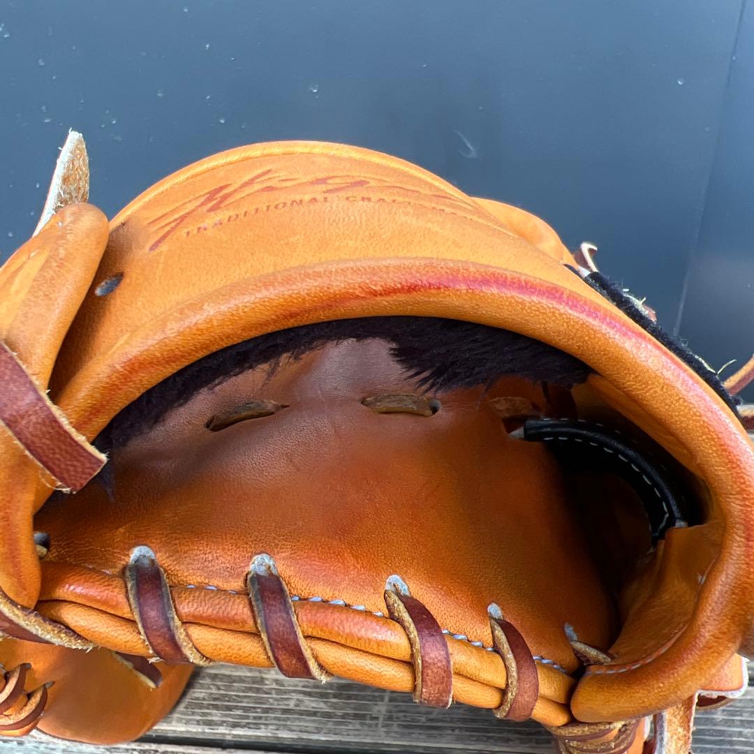 軟式グローブ　ハイゴールド　心極