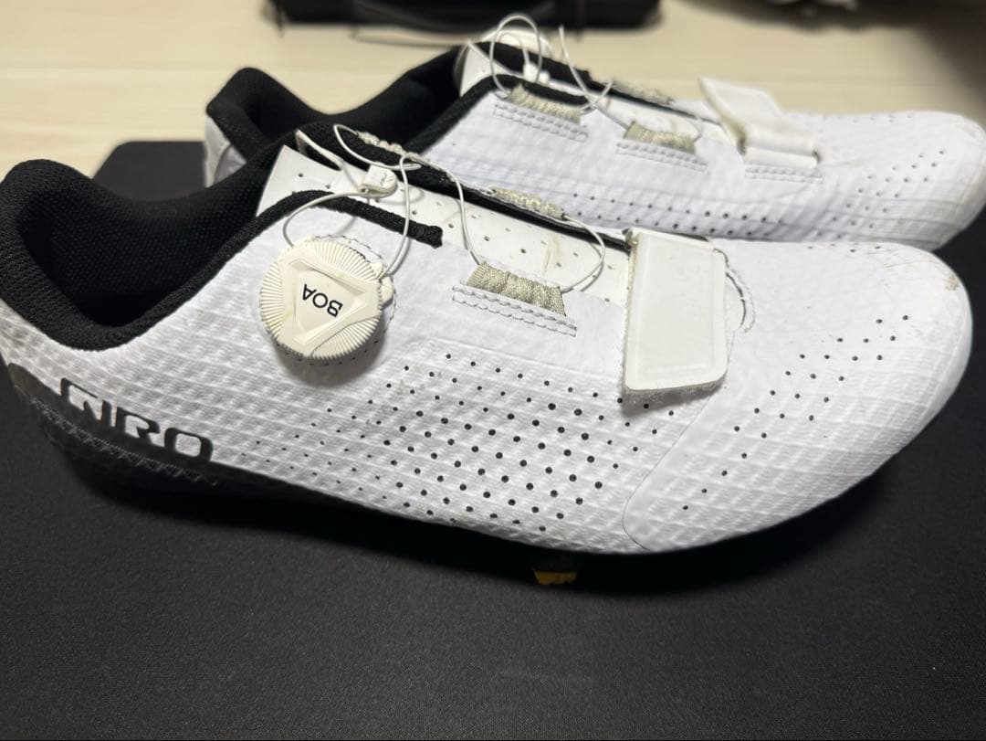 GIRO ビンディングシューズ　クリート黄付き