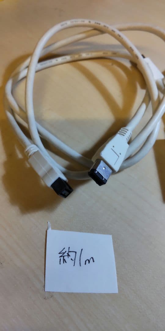 Thunderbolt-FireWireアダプター A1463　ケーブル2本