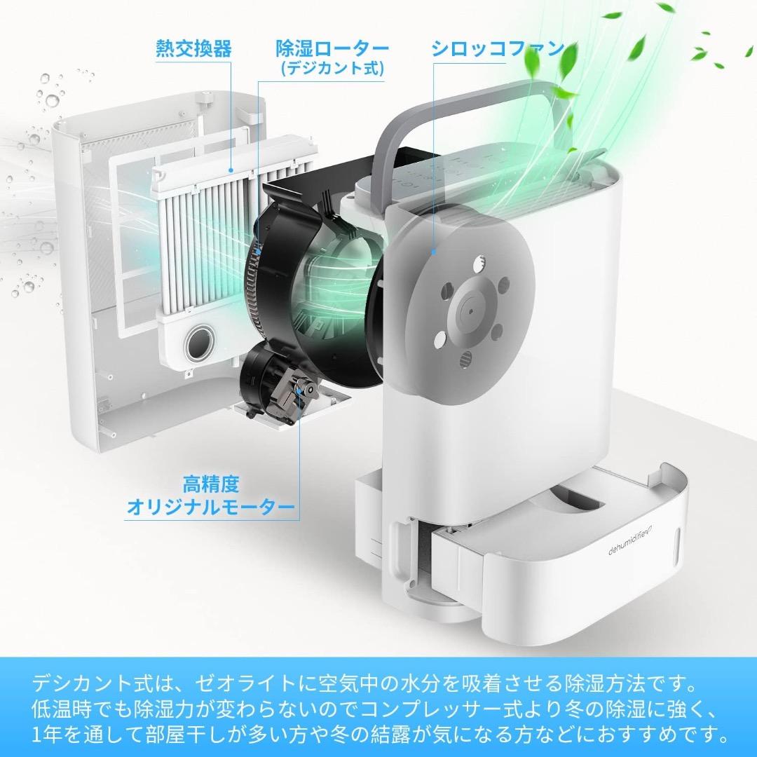 デシカント式衣類乾燥除湿機 除湿量10L/日　新品　木造24畳鉄筋48畳