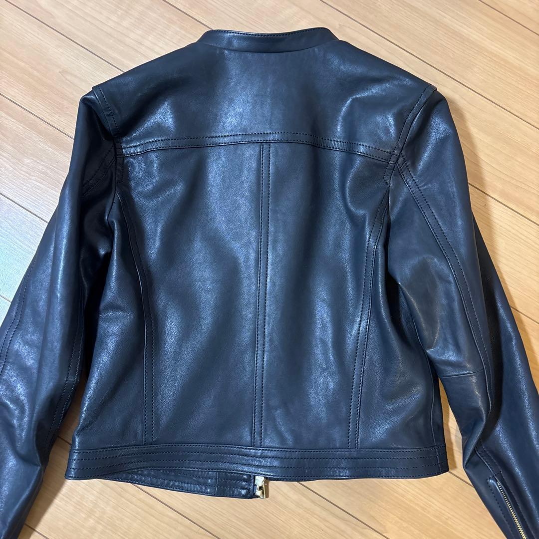 トゥモローランド　コレクション　ラムレザーブルゾン