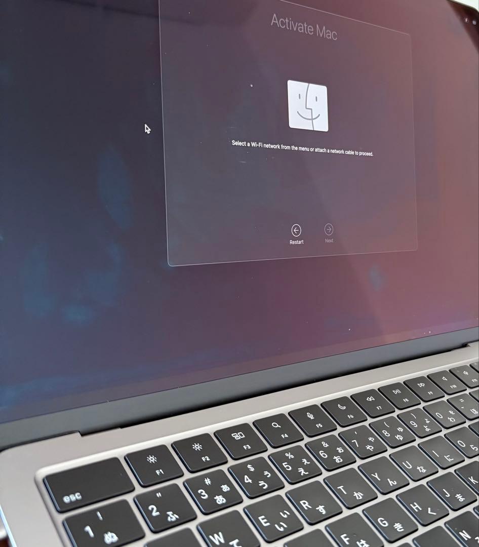 【ジャンク】MacBook Air M2 13.6インチ A2681 水没