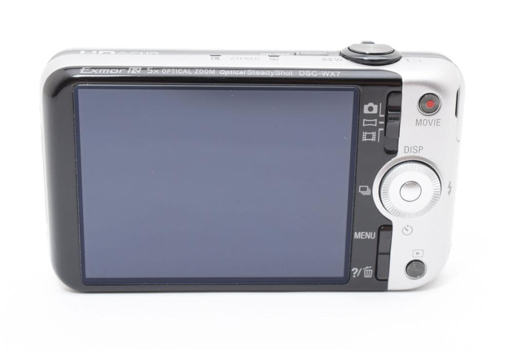 【極美品】SONY Cyber-shot DSC-WX7 シルバー　新品級！
