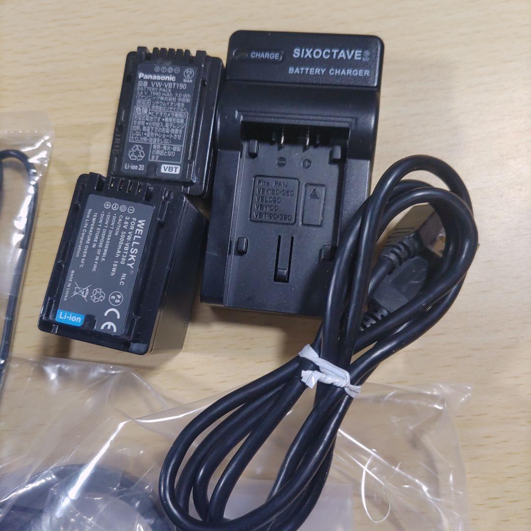 panasonic vx990Ｍ　4Kビデオカメラ 付属品全てあり　交渉有り