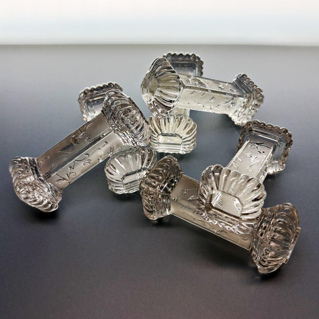 レア オールド バカラ ルネッサンス デポリ ナイフレスト 6本 セット 箸置き