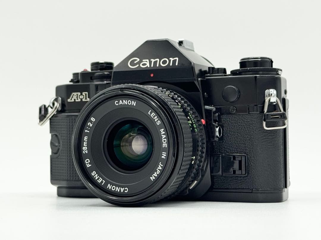 【完動品】Canon A-1 + FD 28mm F2.8