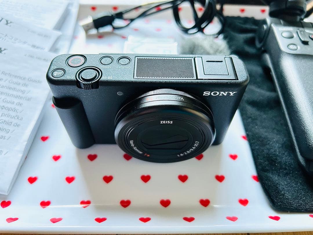 VLOGCAM ZV-1・ シューティンググリップ・バッテリー2個 送料込み