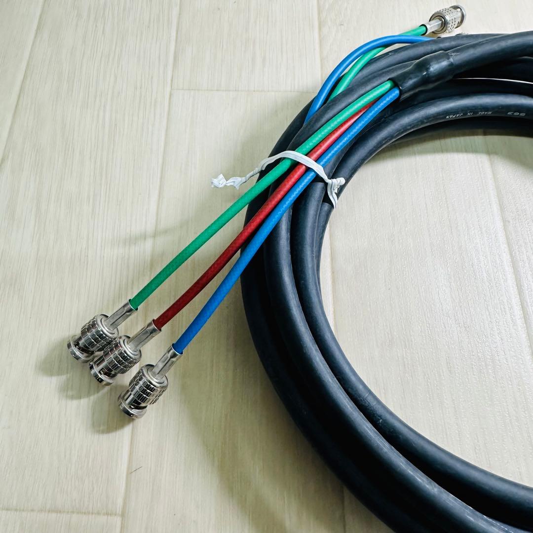 75Ω Coaxial Cable V3-3C CANARE 563 6本