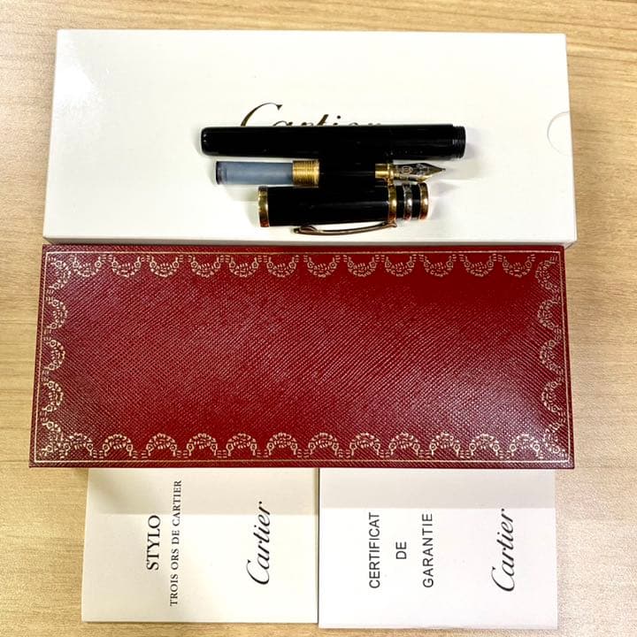 Cartier カルティエ 万年筆 トリニティ ドゥ カルティエ