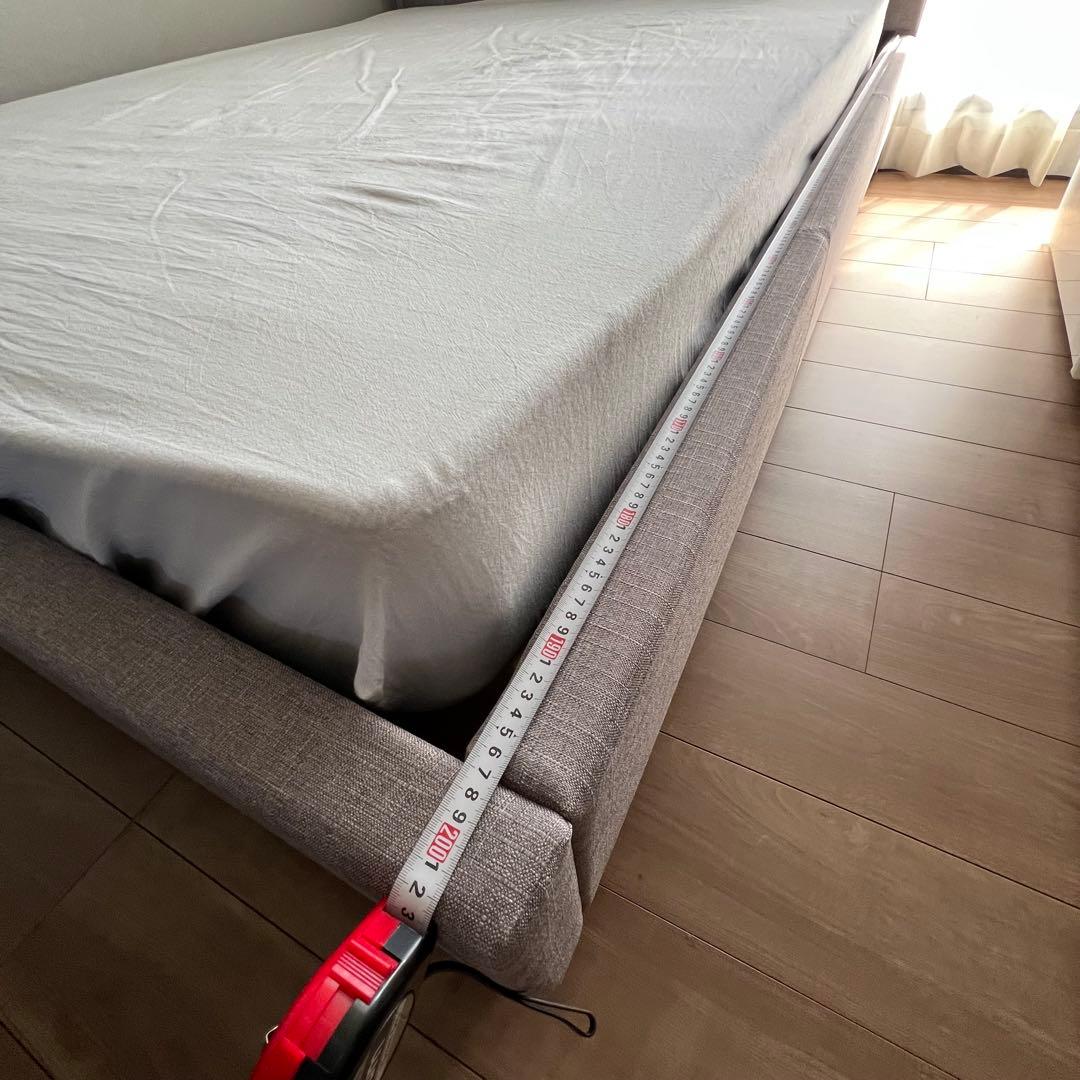 桜屋工業 ファブリックベッドフレーム BH-504-D ダブル