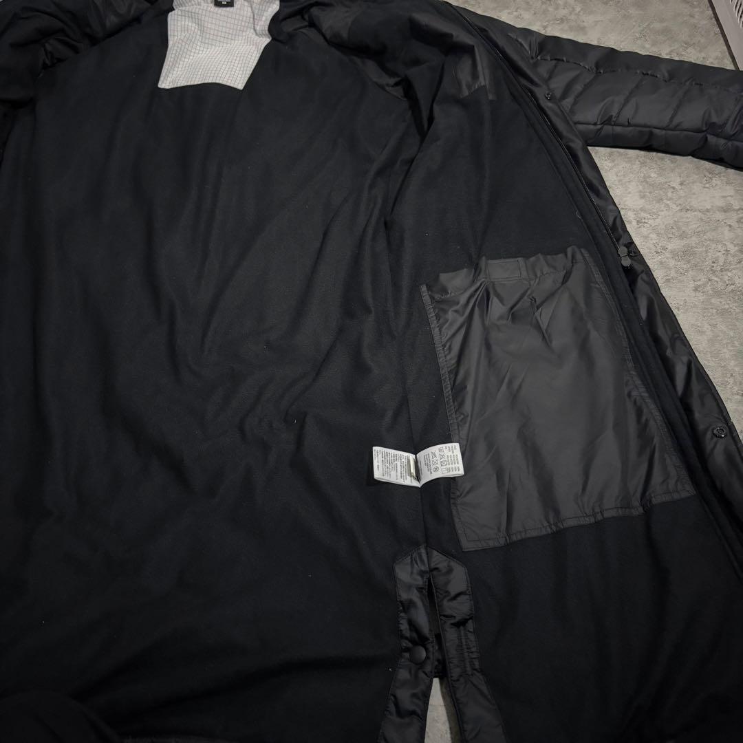 美品OAKLEY オークリー ベンチコート XL ロングコート フード付 ロゴ