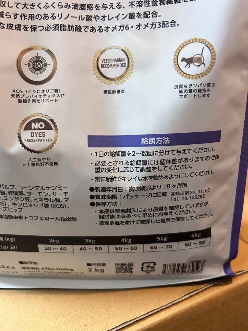 超値下げ！ELMO成猫用キャットフード 2kg×6＋400g×2計12.8kg