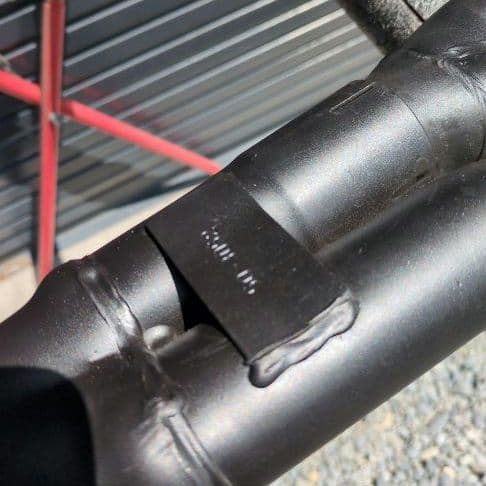 ゼファー1100 マフラー　集合管　ショート管　つや消しブラック