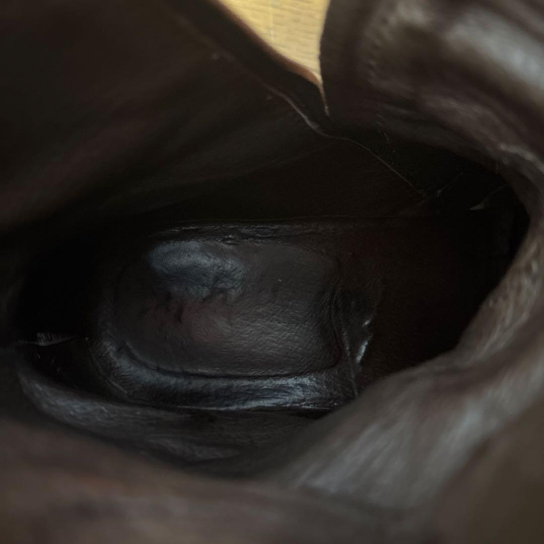 ブラウンレザー ブーツ　アメカジ