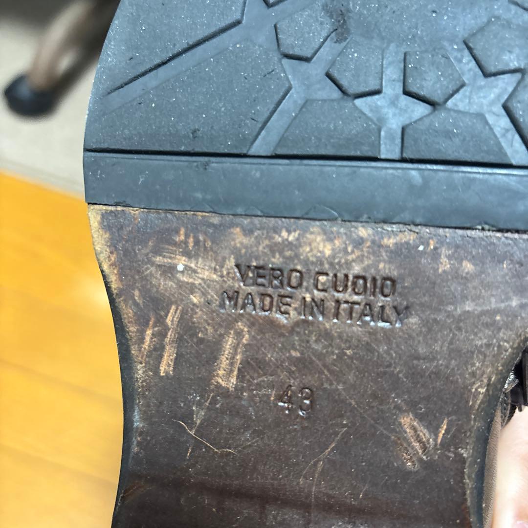 ブラウンレザー ブーツ　アメカジ