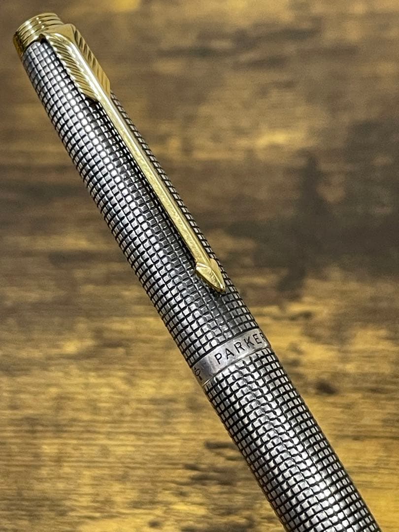 PARKER 75 初代　スターリングシルバー　字幅67 万年筆　　パーカー