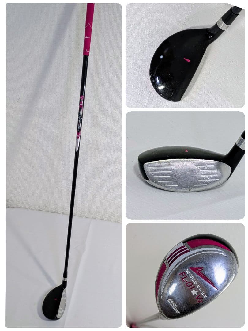 WORLD EAGLE レディースゴルフセット L 美品バッグ付