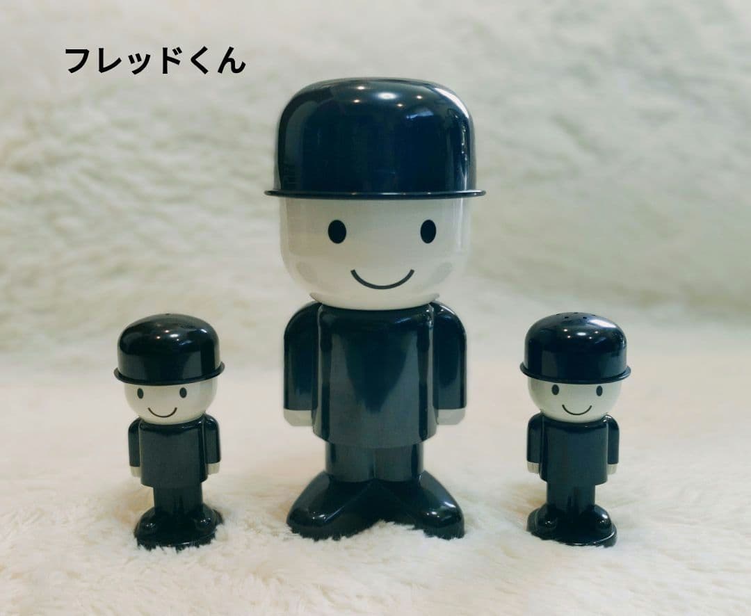 ホームプライド フレッドくん 置物＆ソルト&ペッパー 2体