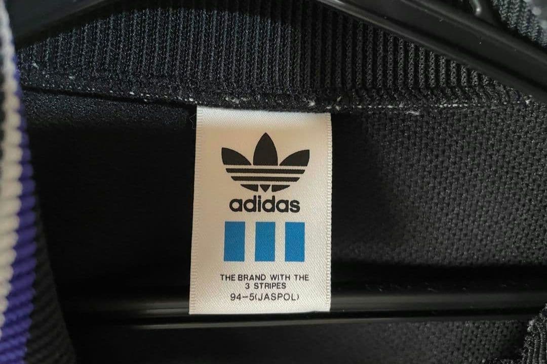デサント製 adidas アディダス トレフォイル ジャージ セットアップ