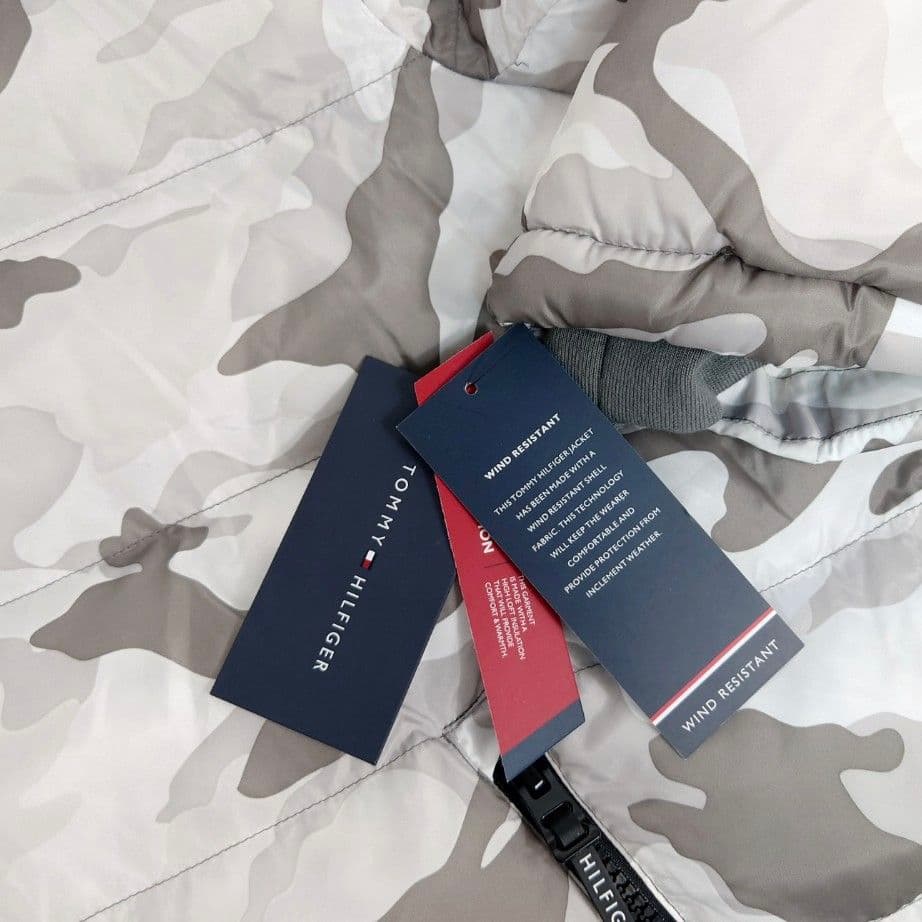 【訳有り】【L】  トミーヒルフィガー 中綿ジャケット