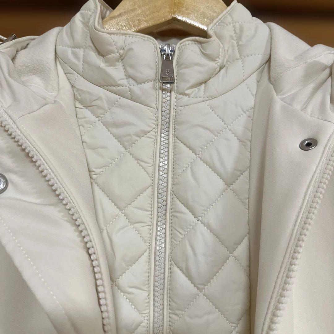 ラルフローレン　フード付きモッズコート　ホワイトアウター