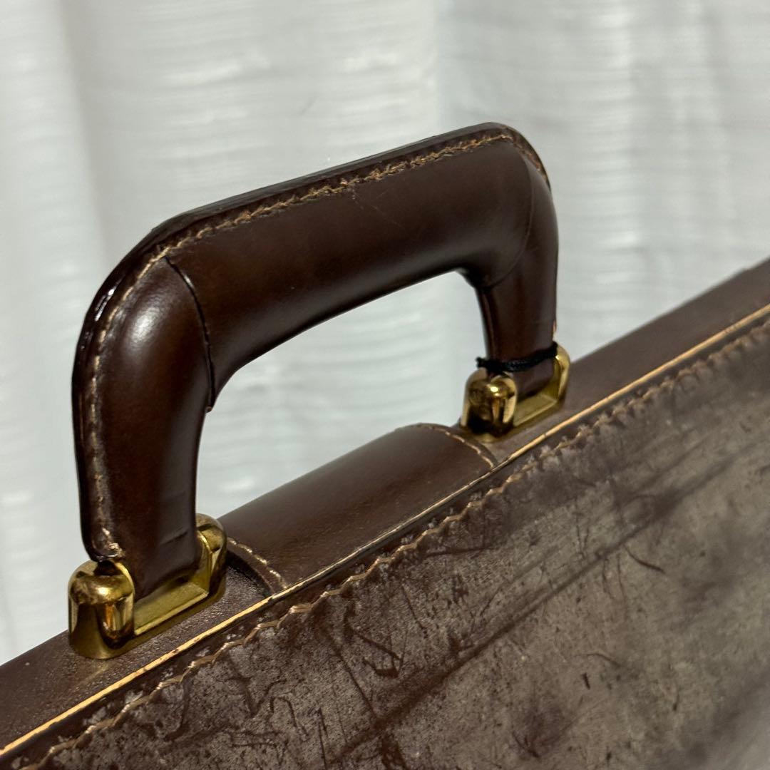 ⭐️未使用⭐️　土屋鞄　ダレスバッグ　ブライドルレザー　ブラウン　ハンドバッグ