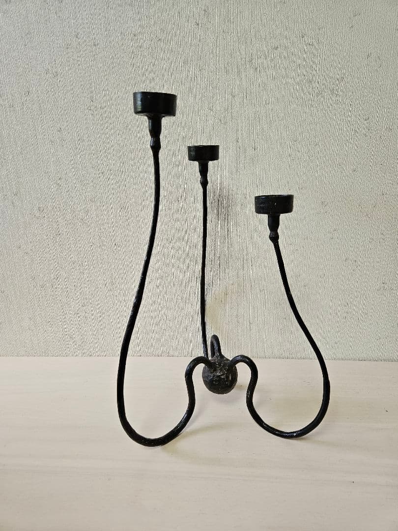 アイアンキャンドルスタンド キャンドルホルダー