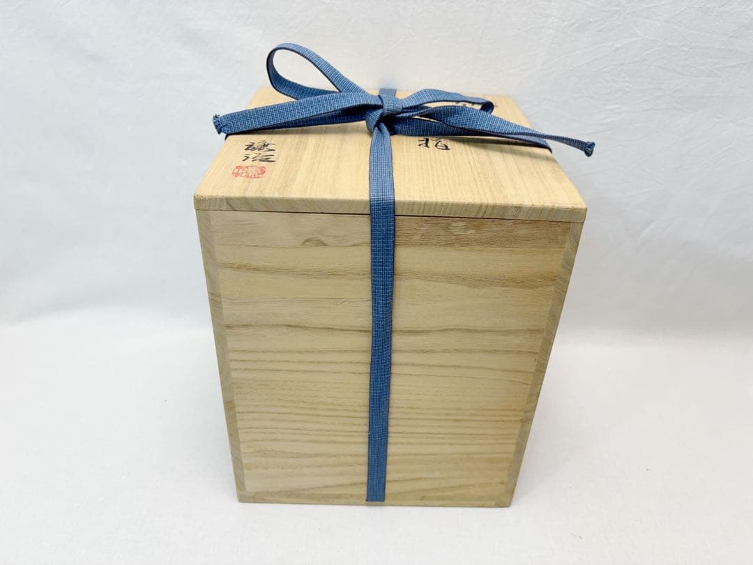 未使用 茶道具 山下譲治作 備前 耳付水指 作家物 煎茶道具 水差し 栞 共箱