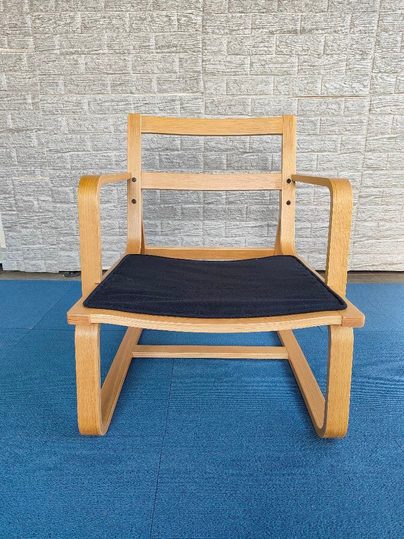 MUJI 無印良品 リビングでもダイニングでもつえるソファチェア①