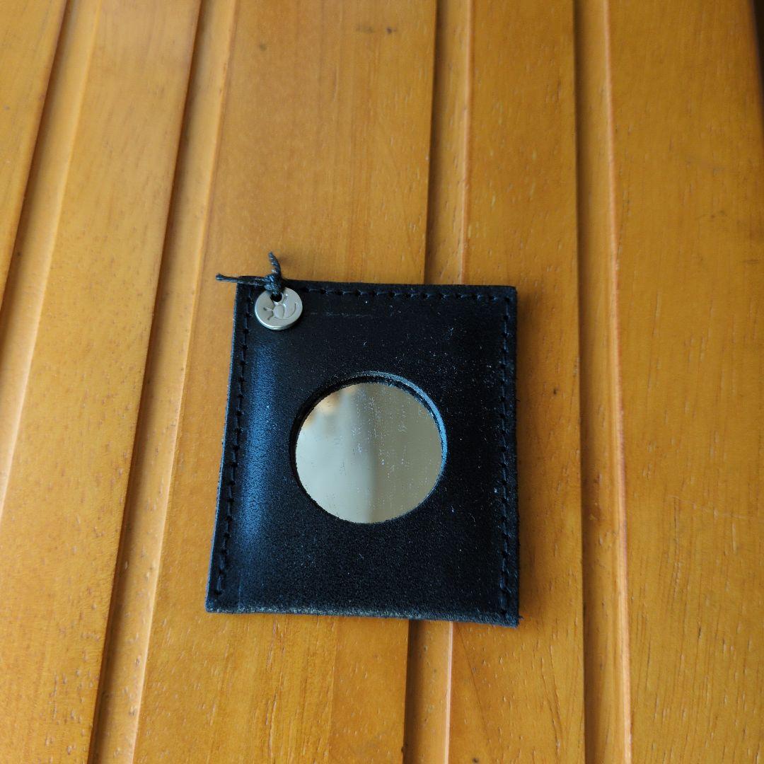 エバゴス ブライドルレザー✕紅藤（ミニトート）ブラック