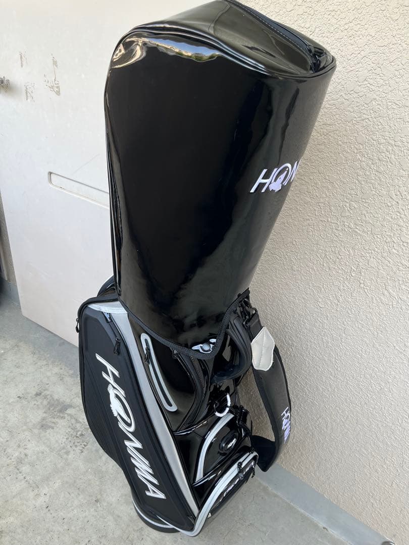 超美品！HONMA 　ホンマキャディバッグ CB12303 ブラック　2023年