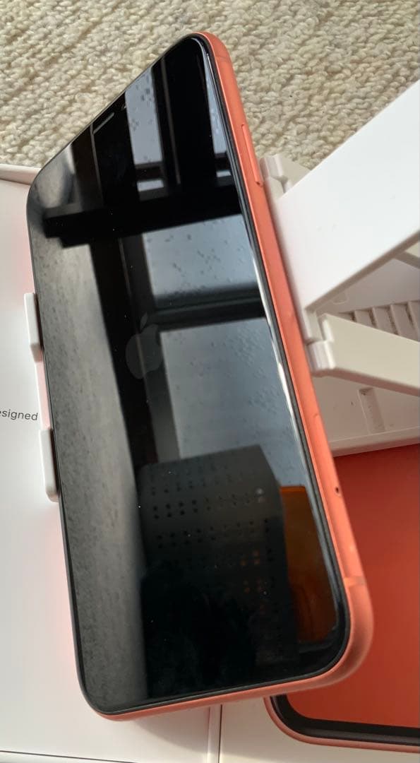 Apple iPhoneXR 10rレッド 128GB バッテリー９０%付属品付