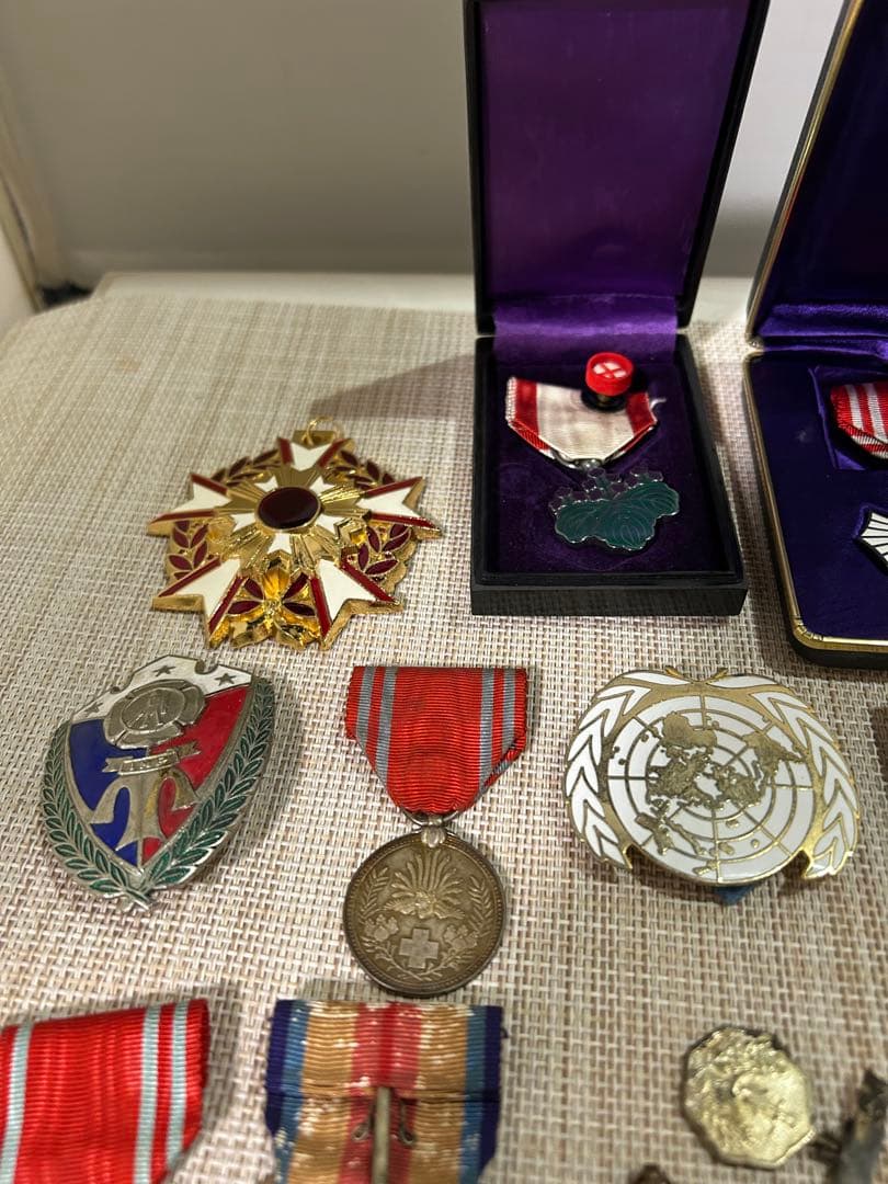 勲章とメダルのコレクション