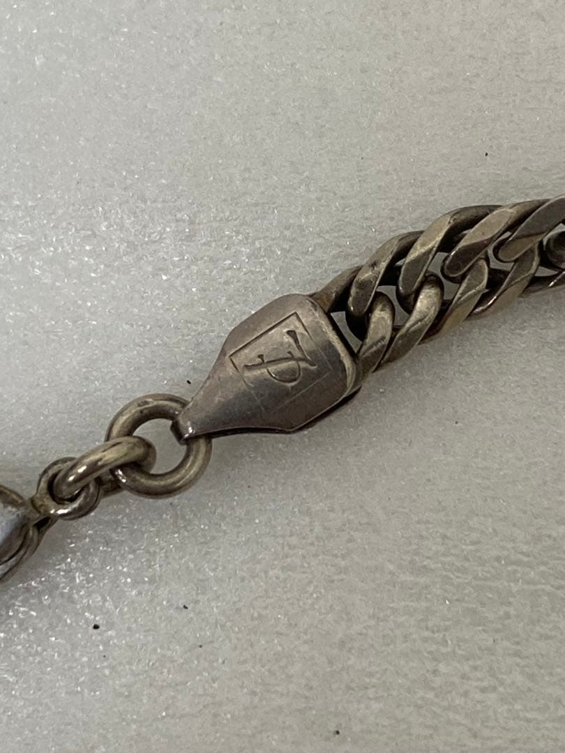 3-3122 シルバー925 Leda SILMA 喜平ネックレス