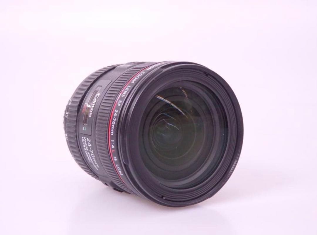 最終値下Canon キヤノン レンズEF 24-70mm 1:4L IS USM